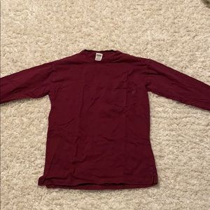 Pink long sleeve t shirt